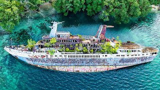 12 Most Amazing Abandoned Ships In The World [upl. by Ahsoet848]