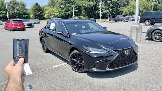 2023 Lexus ES300h F Sport Handling Start Up Test Drive Walkaround POV and Review [upl. by Otes]