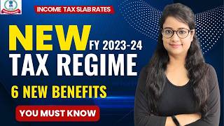 Income Tax Slab FY 202324 amp AY 202425  New vs Old Regime You must know to save tax [upl. by Kile]