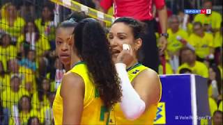 Amistoso Internacional de Vôlei Feminino 2019  Brasil x Argentina  Jogo 1 [upl. by Brookes124]