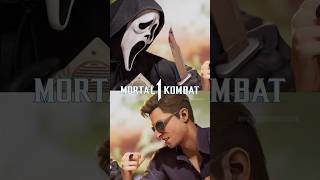 Mortal Kombat 1  Ghostface Vs Johnny Cage Intro Dialogue mk1 shortsfeed ghostface [upl. by Pegma641]