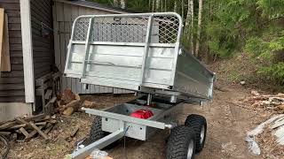 Bronco kippikärry kippaa – Bronco trailer tipping [upl. by Lenci]