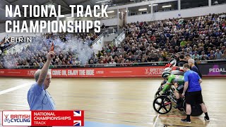 2024 British National Track Championships  Keirin [upl. by Kunz277]