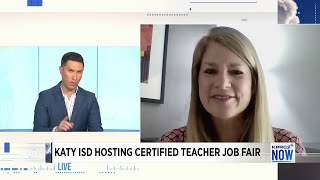 Katy Independent School District to host job fair onthespot interviews [upl. by Kelcey]