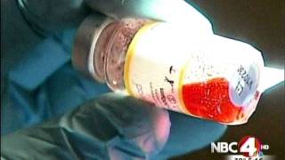 NBC 4 Shows How Chemotherapy Beads Are Used to Fight Cancer [upl. by Bob784]