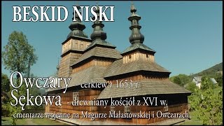 🇵🇱 BESKID NISKI » Owczary  cerkiew Sękowa  kościół [upl. by Remlap]