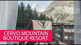 CERVO MOUNTAIN BOUTIQUE RESORT  SWITZERLAND ZERMATT [upl. by Ellennad]