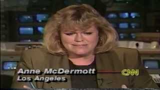 Landers Earthquakes M74  CNN Excerpt with Ann McDermott on the airJune 28 1992 [upl. by Letnohc56]