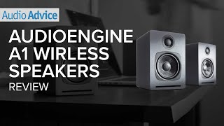 Audioengine A1 Wireless Powered Speakers Review [upl. by Schwartz759]