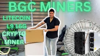 LITECOIN L9 16GBGC Miners [upl. by Atinot]