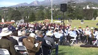 Veterans Day at Santa Barbara Cemetery [upl. by Nalyr550]