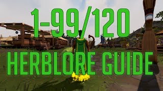 Runescape 3  199120 Herblore guide 2018 [upl. by Maureene]