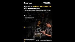 Transforn design to manufacturing with Autodesk Fusion 360 [upl. by Rochell]