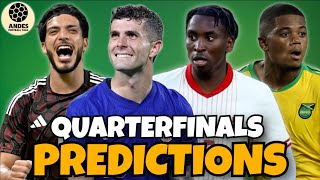 CONCACAF Nations League Quarterfinals Predictions [upl. by Htial]