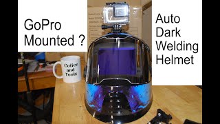 Auto darkening Welding Helmet from Vevor with GoPro mount CampT ep 438 [upl. by Jacobs185]