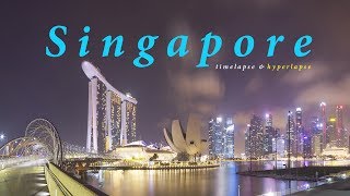 Tour of Singapore  motion time lapse amp hyperlapse [upl. by Neras716]