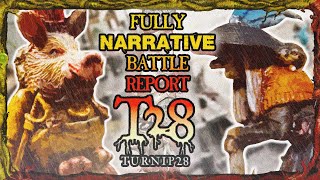 A Fully Narrative Wargame Experiment  TURNIP28 Battle Report [upl. by Uriel]