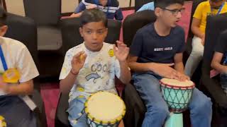 Drum Jam Session with Kids  SRF  Team Building  Employee Engagement [upl. by Setarcos]