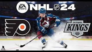 NHL 24  2025 Season Flyers 671 vs Kings 823 PS5 Gameplay [upl. by Estas]