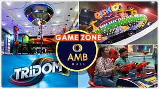 AMB Mall Play Zone  TRIDOM Play Zone  Sarath city capital mall  Anus Amazing Vlog [upl. by Retsam]