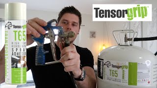 TENSORGRIP® T65 Car Headliner Adhesive PRODUCT REVIEW amp DEMONSTRATION [upl. by Delamare]