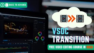 How To Apply Transition In Videos  Transition Effect In VSDC editing Software  videoediting [upl. by Yaja]