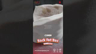 COREN BACK FAT BOX RINDLESS bentengdaging backfat pork nonhalal food dagingbabi kulinerbabi [upl. by Arais]