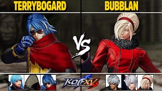 KOF XV  TerryBogard KULAKUKRIKROHNEN vs Bubblan KASHANGEL High Level Match [upl. by Alket22]