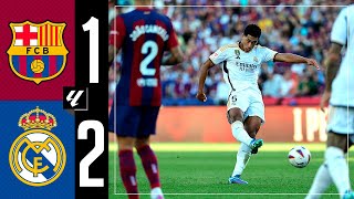 Barcelona 12 Real Madrid  HIGHLIGHTS  LaLiga 202324 [upl. by Chalmers]