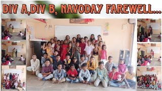 Farewell  Div A Div B Navoday  Jodave Classes Killari [upl. by Fesoy]