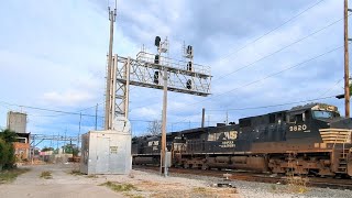 Southbound NS 29A about to cross Butler Street turn amp take NS New Castle District to Evendale [upl. by Francklin]