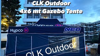 CLK 4x6 Metre Gazebo Portatif Logo Baskılı Katlanabilir Tente Tanıtım [upl. by Annaeiluj]