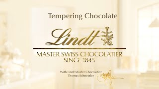 Tempering Lindt Chocolate [upl. by Donoghue]