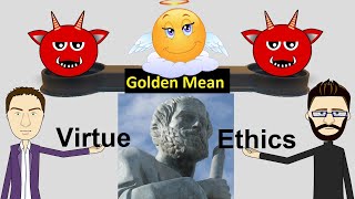 Aristotles Ethical Theory  Virtue Ethics Eudaimonia amp The Golden Mean [upl. by Llyrpa110]