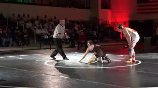 126lbs D1 F OH Dustin Norris LaSalle vs Brock Herman Brecksville [upl. by Rosemari76]