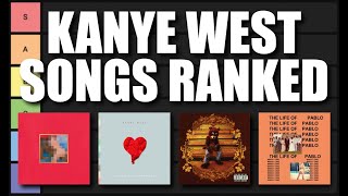 EVERY KANYE WEST SONG  TIER LIST [upl. by Fatsug313]