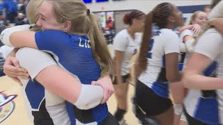 WMBD Volleyball SuperSectional Recap Nov 11 2024 [upl. by Nelehyram498]