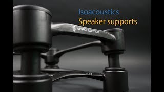 Isoacoustics luidspreker supports [upl. by Sisely]