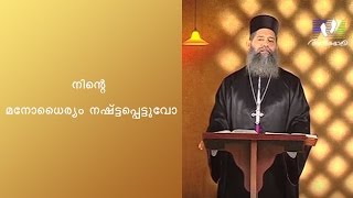 Malayalam Bible Speech by Rev Fr Paulose Parekkara Achan  2017 [upl. by Ahsratal148]