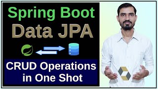 Spring Boot Data JPA CRUD Operations with MySQL Database in One Shot Hindi [upl. by Adnilec923]