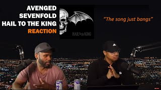 Avenged Sevenfold  Hail To The King REACTION [upl. by Arretahs807]