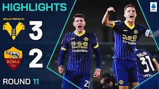 VERONAROMA 32  HIGHLIGHTS  Five goals and a red card as Verona topple Roma  Serie A 202425 [upl. by Riek]