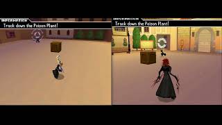 Kingdom Hearts 3582 Days Multiplayer PvP 89 Roxas vs Axel in twilight town [upl. by Ardnoed]