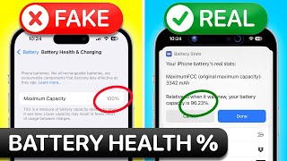 iPhone Battery Health Find Your REAL Percentage [upl. by Jessica]