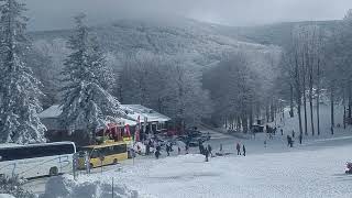 Giornata di sci al Prato delle Macinaie sul Monte Amiata [upl. by Britney]