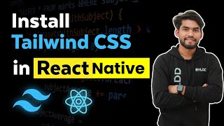 How to Use Tailwind CSS In Your React Native CLI App Setup of Tailwind Css to React Native Project [upl. by Puduns]