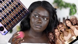 Jackie Aina X Too Faced Born This Way Foundation Review  Nyma Tang [upl. by Sussman433]