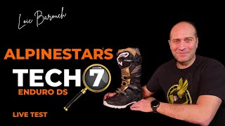 Bottes Alpinestars TECH 7 ENDURO DRYSTAR  Le test par Loïc [upl. by Sivatnod]