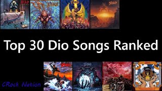 Top 30 Dio Songs Ranked [upl. by Peskoff605]