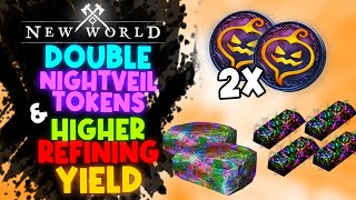 How To MAX Nightveil Hallow Event amp New Patch For More Refining Yield ⚔️New World [upl. by Christiane]